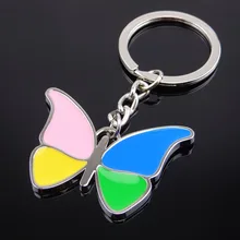 Красочные с металлической бабочкой брелок кулон активности настраиваемые сувениры, рекламные подарки с фабрики прямые поставки