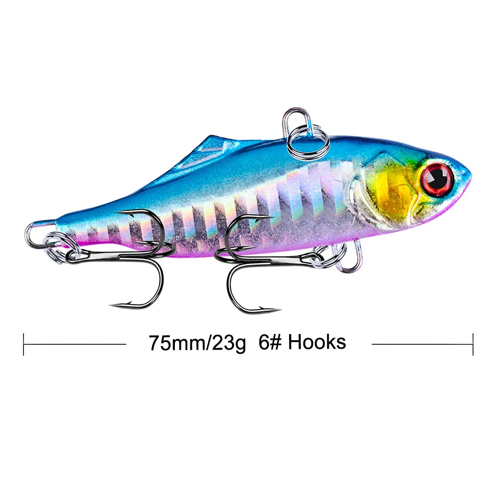 

1PC Sinking VIB Pencil Fishing Lure 23g/7.5cm Balancer Plastic isca Artificial Hard Jigging Bait Fishing Tackle Pike Peche