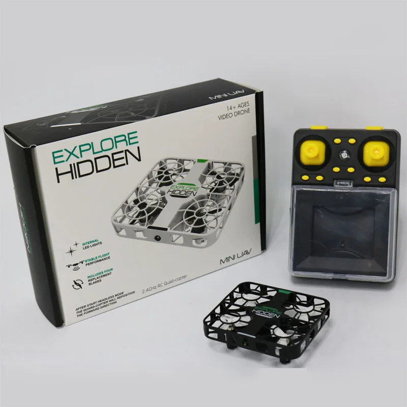 

Remote Control Aircraft Mini Quadcopter Grid Unmanned Aerial Vehicle Pressure Set High Aerial Photography Children Plane Toy New