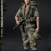 Игрушки PES004 POCKET ELITE SERIES Vietnam War US ARMY 25th argance Division частная фигурка 1/12