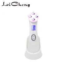 5в1 РЧ и EMS, радио мезотерапия, Электропорация, ручка для красоты лица, радиочастотный светодиодный фотон, средство для омоложения кожи, удаления морщин