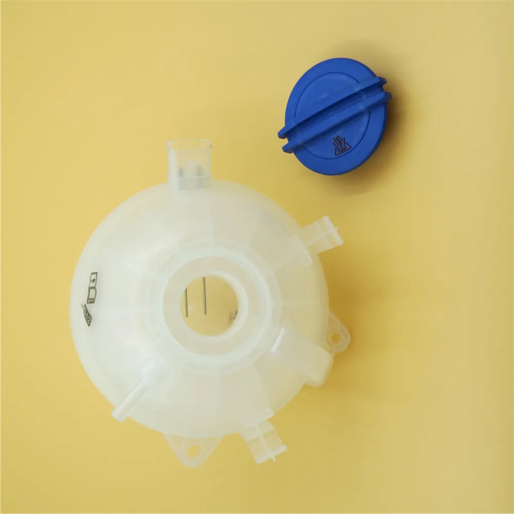 SCJYRXS Coolant Reservoir Expansion Tank + Cover For VW Golf Bora