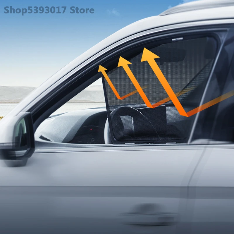 Pare-soleil magnétique pour vitres latérales de voiture, store en maille,  pour fusible 300 300C 2005-2014 - AliExpress