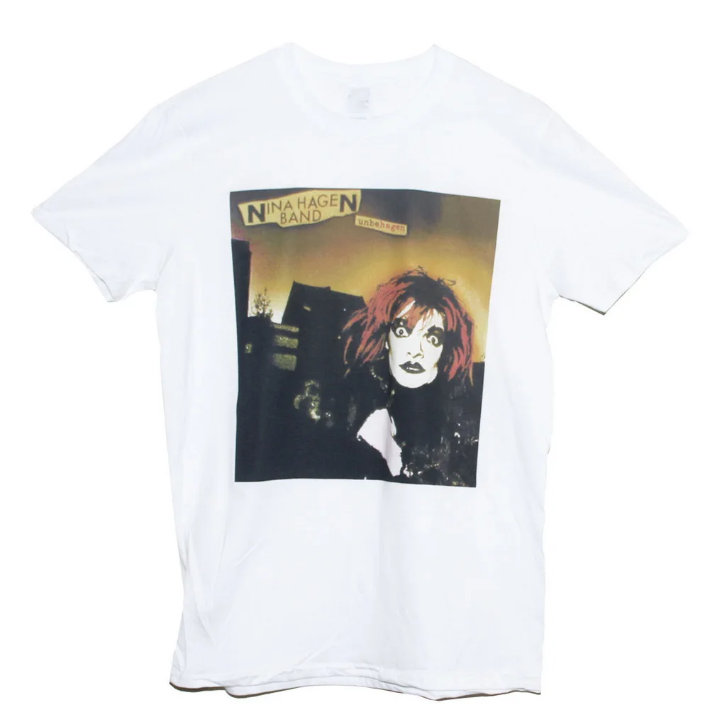 NINA HAGEN T-Shirt Goth Glam Punk Rock Siouxsie Slits Graphic Band Tee Unisex TEE Shirt Free Shipping Funny Tops |