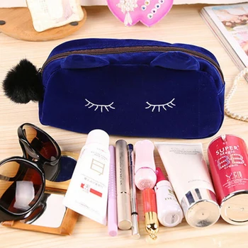 

Beauty Cosmetic Makeup Bag Organizer Zipper Handbag Travel Toiletry Case Pouch