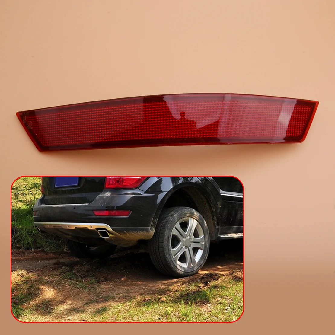 

1648201574 1648200674 правый задний бампер отражатель подходит для Mercedes ML-Class ML320 ML350 ML550
