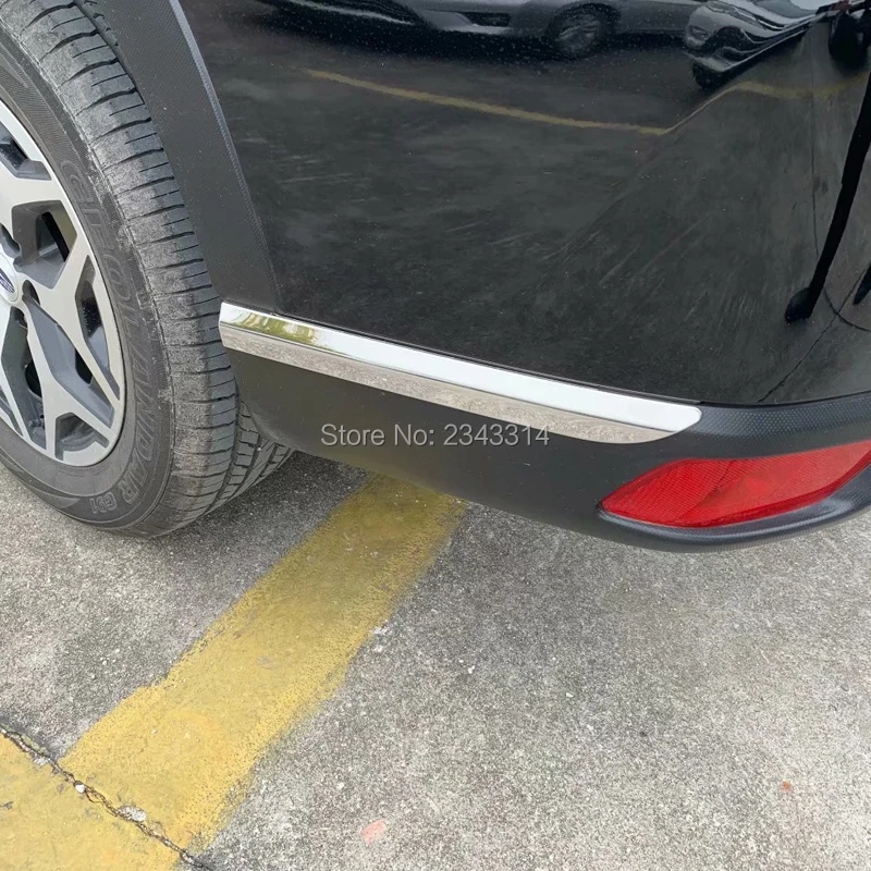 Аксессуары для стайлинга автомобилей для Subaru Forester из нержавеющей стали передний и задний бампер протектор бампер Угловые решетки