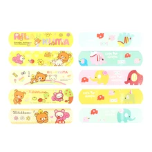 100Pcs Cartoon Bandages Waterproof Adhesive Bandages Wound Plaster First Aid Hemostasis Band Aid Sterile Stickers For Children