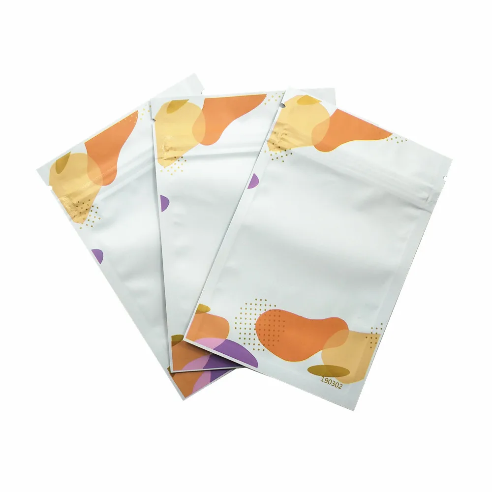 铝箔自封袋 橘橙色 A