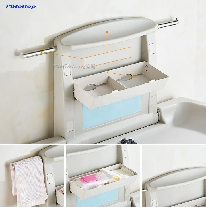 Детские сиденья для отдыха, устанавливаемые на поверхности, Детские Безопасные сиденья, Детские Сменные места для общественных туалетов, настенные складные сиденья, YJ-2042