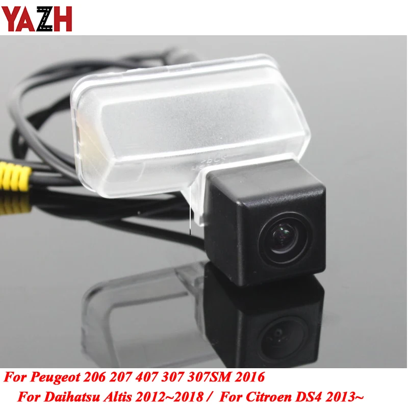 Яж авто камера для Daihatsu Altis/peugeot 206 207 407 307 307SM/Citroen DS4 Беспроводной CCD HD широкоугольный объектив заднего вида Камера