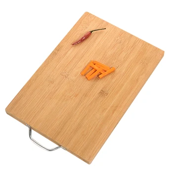 

1Pcs Bamboo Chopping Board Thicken Chopping Blocks Mat Kitchen Tool Accessories E2S