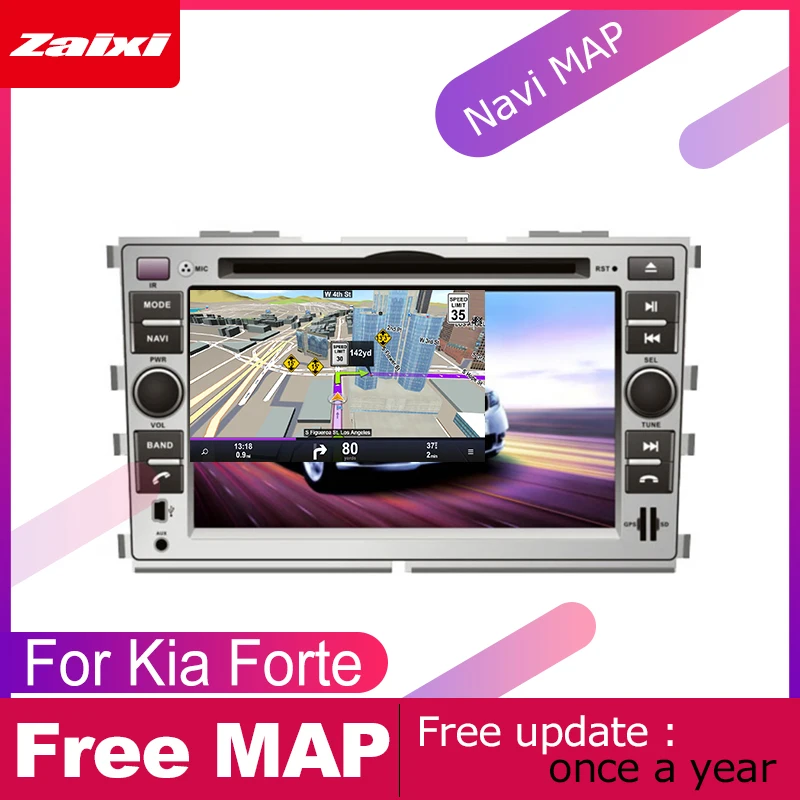 ZaiXi для Kia Forte 2008 ~ 2012 автомобильный Android мультимедийная система 2 DIN Авто DVD плеер GPS