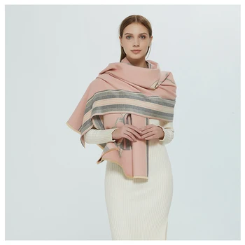 

Luxury Winter Cashmere Women Scarf Fashion Kerchief Animal Print Warm Shawls and Scarves Female Poncho Neck Scarfs For Lady 2019