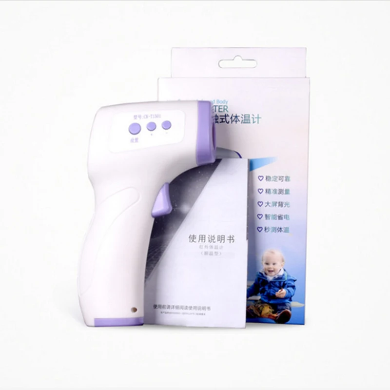 

CE Certified Infrared Thermometer Forehead Thermometer Non Contact Thermometer Baby Adult Body Thermometer Digital Measurement