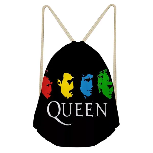 Thikin Rock The queen Band, повседневный мешок на завязках, сумка для мальчика, рюкзак для путешествий, мягкая женская пляжная сумка со шнурком - Цвет: CDZHL700Z3