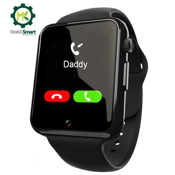 MOKA Smart Watch Support Independent Call SIM Card Sports Pedometer with Camera Message Notification Smartwatch Kids Men Women bangwei smartwatch men casual fashion rubber strap smart watch women men sport pedometer led stopwatch support sim make call box