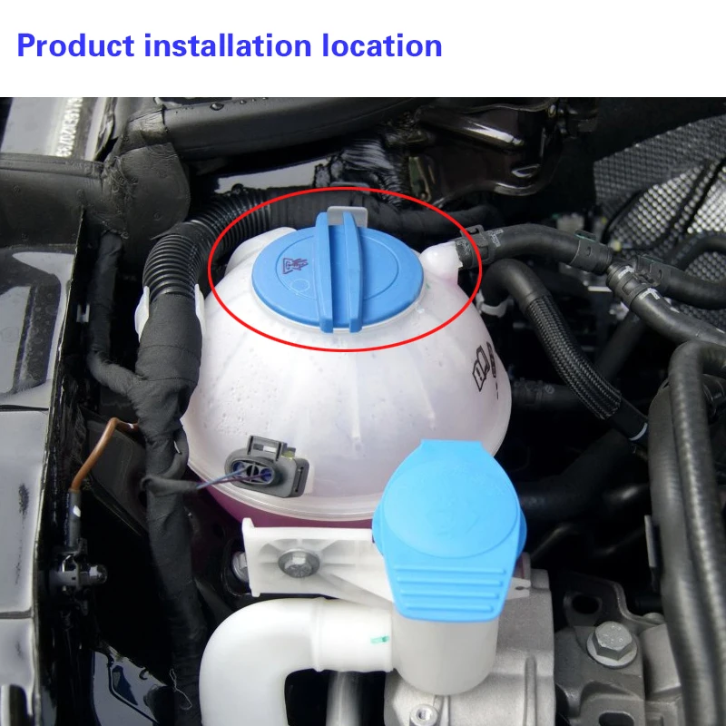 3B0121321 for Audi A3 A4 A5 A6 Q3 Q5 Automobile antifreeze make-up kettle cover auxiliary kettle coolant expansion cover