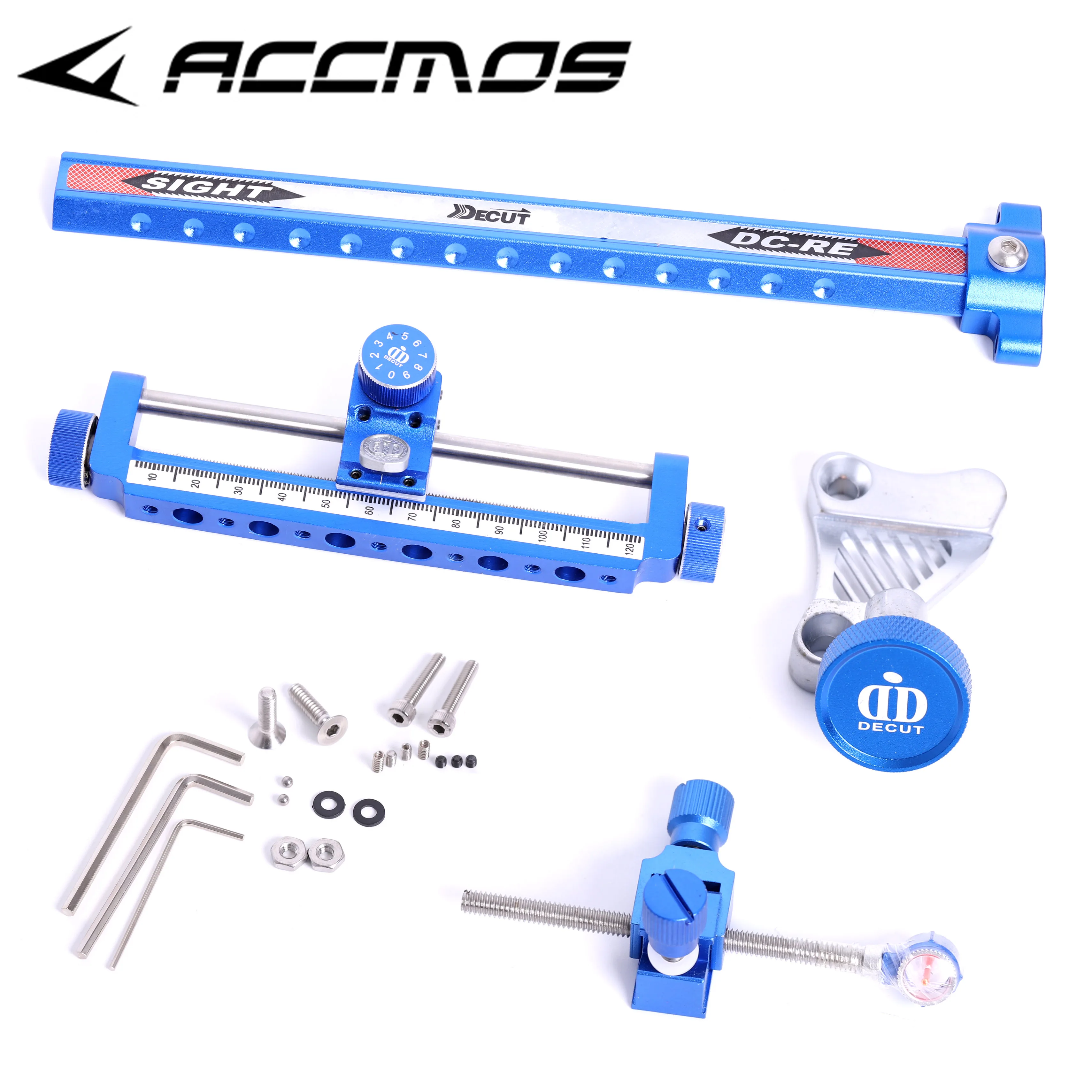 Decut DC RE Archery Composite sight Recurve Arrow Aluminum Sight For Bow Hunting Accessory|recurve arrows|arrow aluminumrecurve |