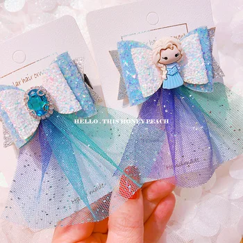

2020 HOT Snow Queen Anna Elsa anime accessories cosplay accessories princess hair japanese hair accessories