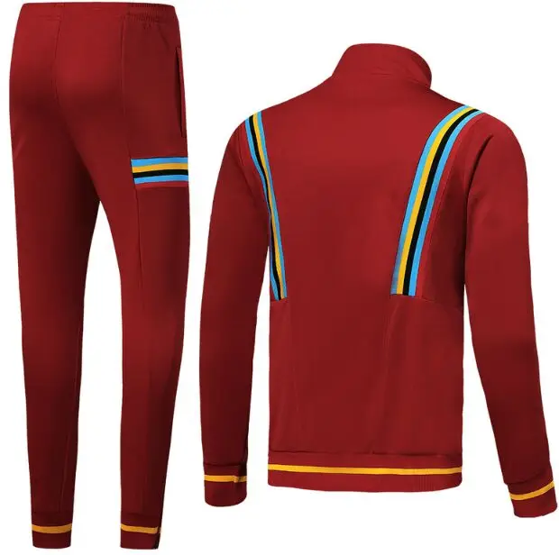 Survetements de foot Homme / с карманами на молнии, спортивный костюм, тренировочная куртка, одежда для бега, футбола, chandal futbol