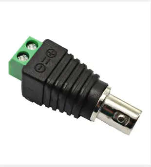 JR-B15 solderless женский cctv BNC разъем BNC инжектор для системы видеонаблюдения cctv камеры аксессуары