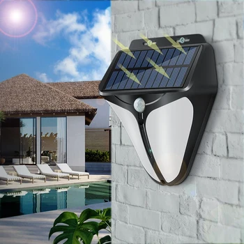 

Solar Wall Light ligent Light Controls Body Sensor Eagle Eye Villa Garden Light Solar Lights Outdoor