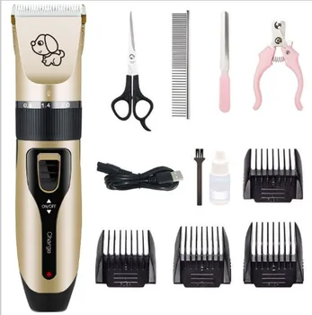 

Professional Pet Dog Hair Trimmer Animal Grooming Clippers Cat Cutter Machine Shaver Electric Scissor Clipper