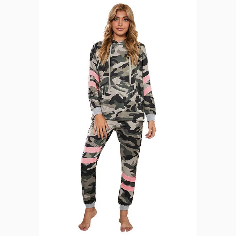 

Новое поступление, женский разноцветный пуловер с капюшоном и принтом