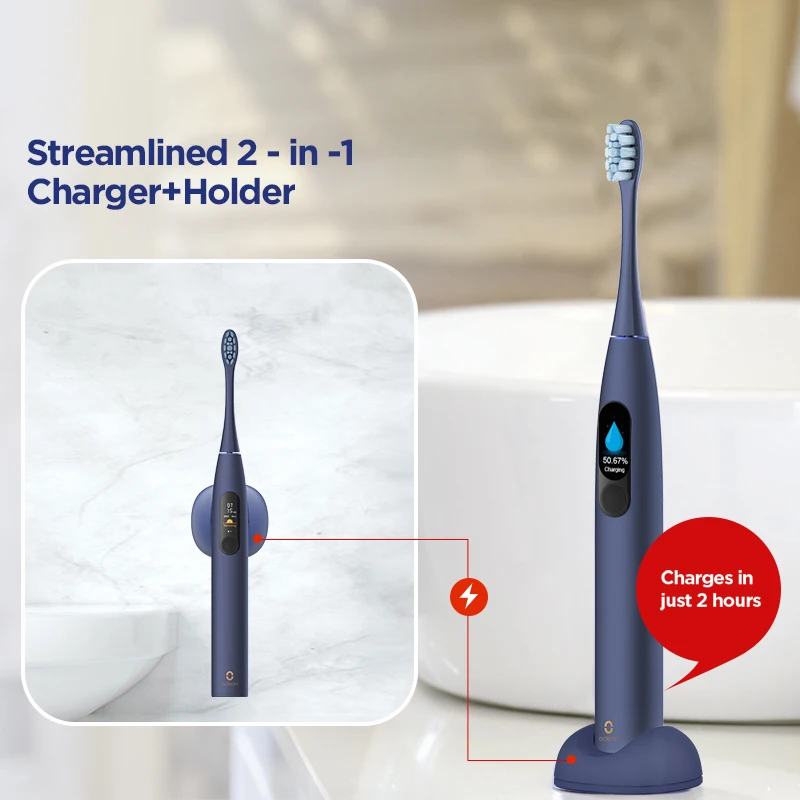 Global Version Oclean X Pro Sonic Electric Toothbrush Adults Smart Color Touch Screen Sonic Electric Tooth Brush App Control Global Version Oclean X Pro Sonic Electric Toothbrush Adults Smart Color Touch Screen Sonic Electric Tooth Brush App Control