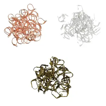 

150 Pieces French Earring Hook Ear Wire Lever Back Open Loop Jewelry Finding