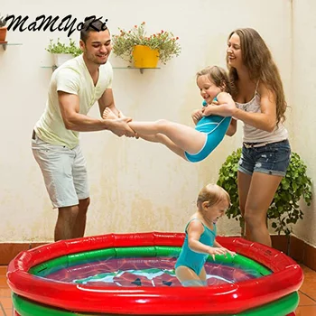 

59inches Inflatable Swimming Pool Blow Up Pool for Family Kids Backyard Foldable Children's Family Inflation Pool Baby Bath Toy