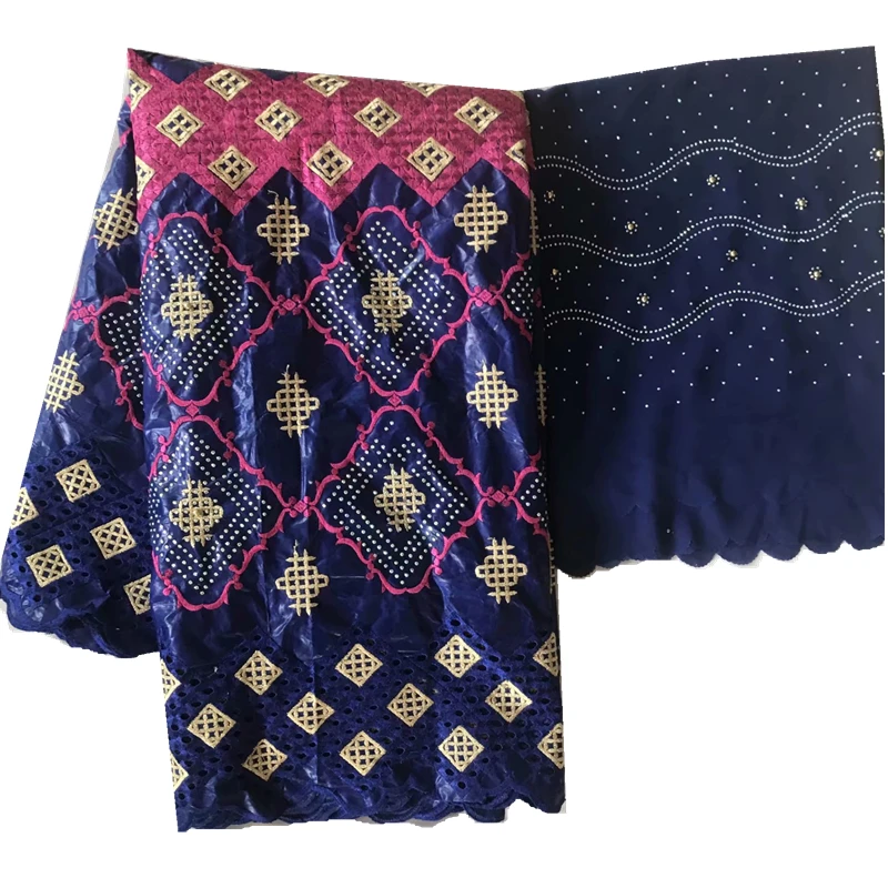 Хит, bazin brode getzner, стразы и вышитые отверстия, дышащие, для бассейна, riche tissu africain, 5+ 2 ярдов, шифоновая ткань, шарф