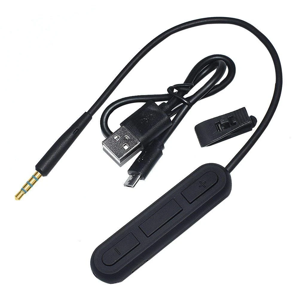 Bluetooth 5 0 Handsfree Wireless Adapter 2 5mm Stereo Audio Receiver for Bose Quiet Comfort QuietComfort QC 25 QC25 Headphones