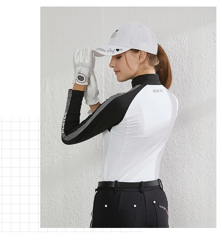 Blktee Golf Женская рубашка BG19062 Новая цветная женская спортивная одежда