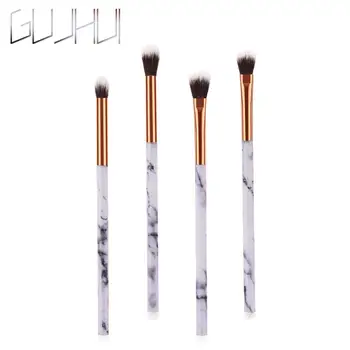 

4pcs Fashion Marble Cosmetic Makeup Brush Blusher Make Up Eye Shadow Brushes Set Marble Texture Handle Makeup Brushes