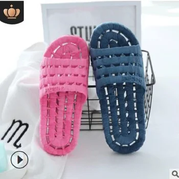 

2020 girls outdoor indoor bathroom slippers non-slip floor flat slippers women summer hotel slippers ladies elegant slippers
