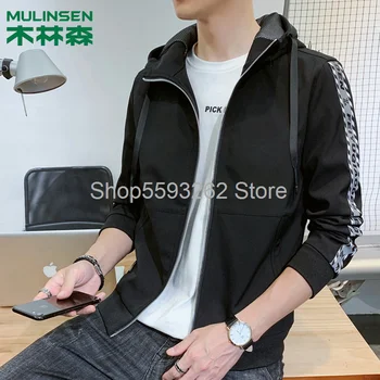 

Season jacket Men's Youth Hooded jacket men's jacket casual men's clothing