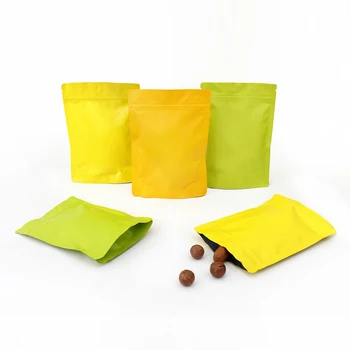 

Eco-friendly Plastic Ziplock Bags Aluminum Foil Mylar Stand Up Cookies Packaging Bags Custom Printed Reusable Thick Storage Bags