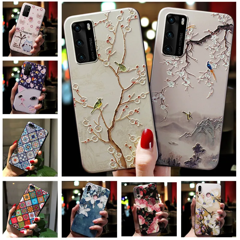 Чехол для Vivo Y20/Y20i милый рельефный чехол Мягкая силиконовая задняя крышка iQOO U1 Y30