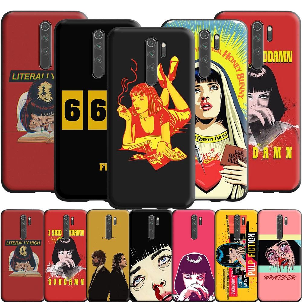 Whatever Pulp Мишка фикция чехол для телефона 9 8 7 10 10s 10T K40 9T 9C 9A 10X Pro Prime NFC | Мобильные