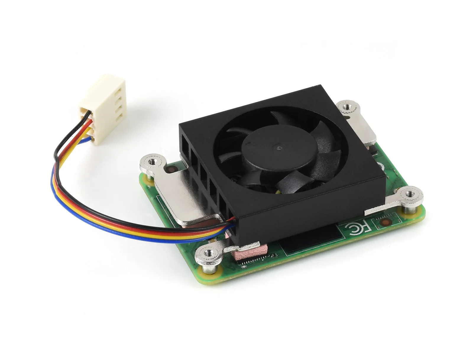 Ventilador Refrigerador para Raspberry pi Módulo Cm4 Baixo Ruído com Fitas Térmicas Quadro demonstração - Imagem 3