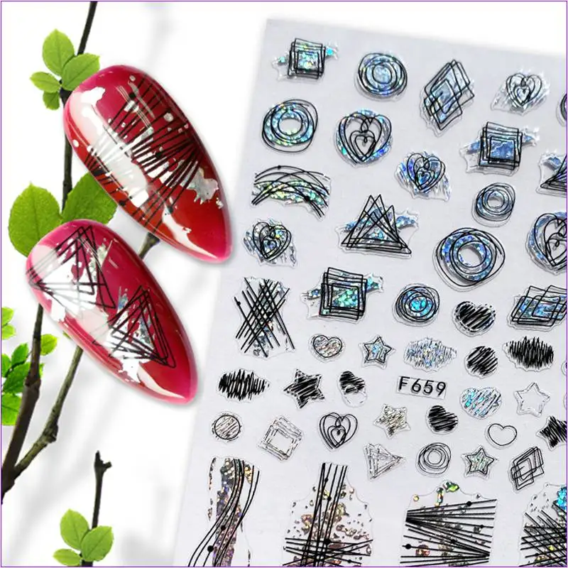 F659黑+镭射银产品效果图