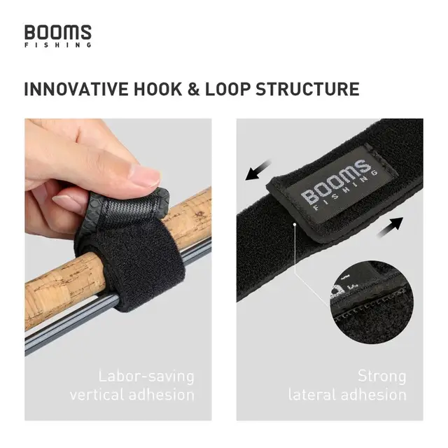 Booms Fishing RS3 Lure Fishing Rod Holder Belt Strap