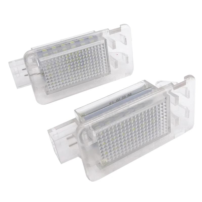 

JIUWAN 1 Pair Light Trunk Boot Lamp Error Free LED Luggage Compartment for Volvo S80 V70 xc70 s60 xc90 c70 White