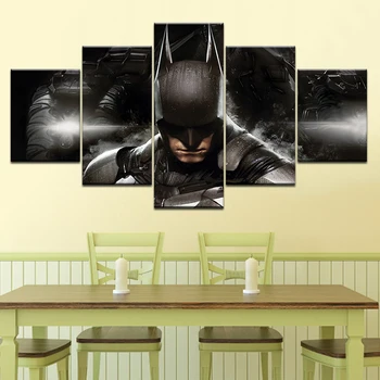 

Wall decor Canvas Picture Batman Modular Poster 5 Pieces Art Home Decor Frame HD Printed canvas painting picture Artwork