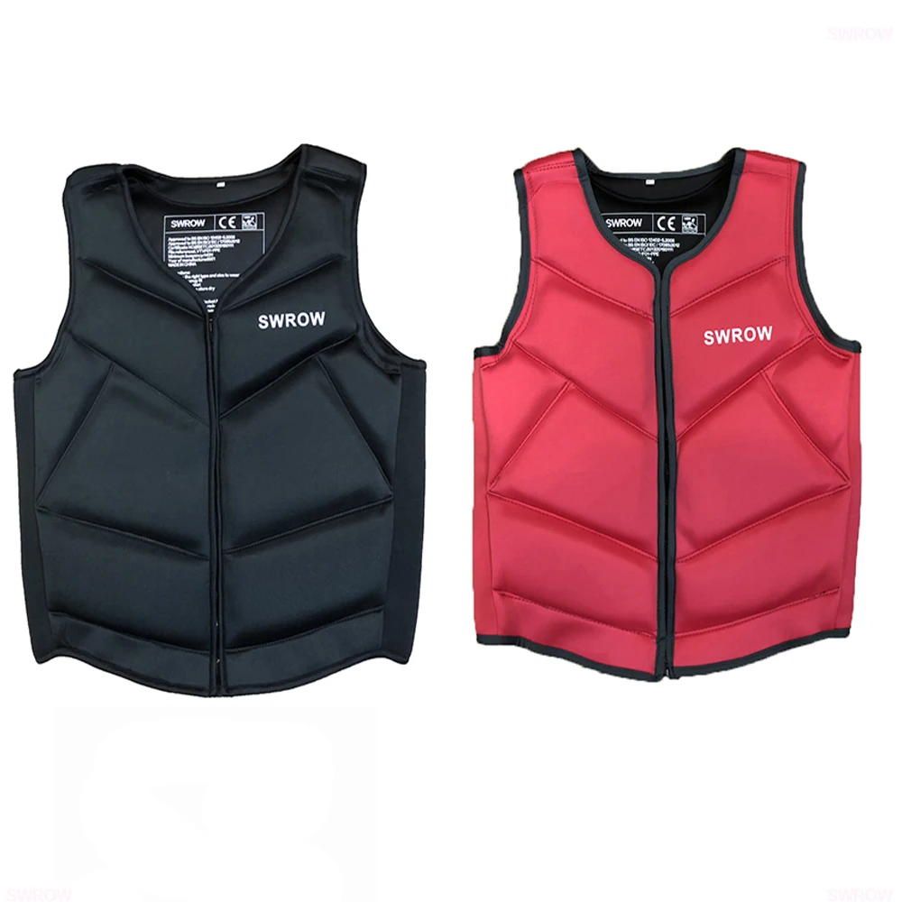 Outdoor Sailing Kayak Swimming Life Jacket Adjustable Lifesaving Vest Adult 