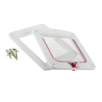 

4 Way Locking Lock Pet for Cat Kitty Small Dog Doggy Puppy Flap Safe Door Tunne Hot Search Drop Shipping