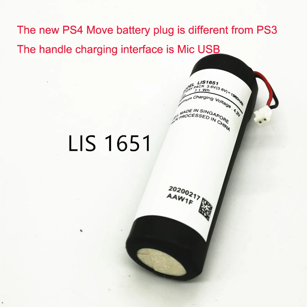 Bateria de Lítio para Sony Ps3 Ps4 Play Station Controlador de Movimento Mão Direita ou Esquerda Lis1441 Lip1450 Lis1442 Lis1651 - Image 6