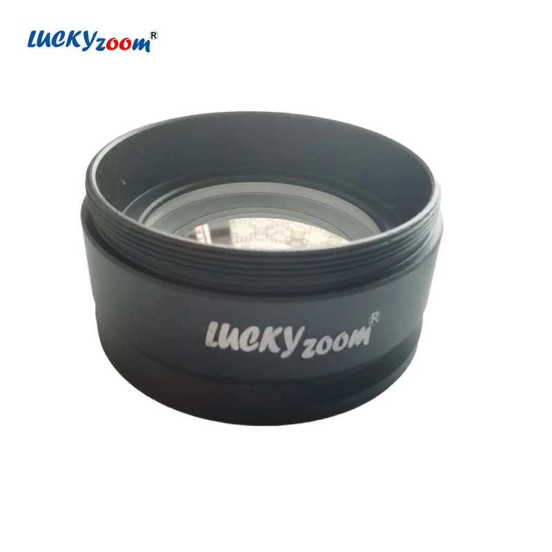 WD177mm Objective Len For Stereo Microscope Binocular Trinocular Stereo Microscopio Barlow Len 0.5X Optical Glass Accessories